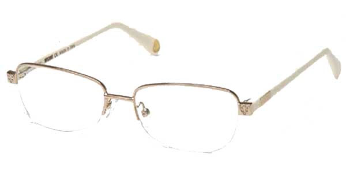 Moschino MO003 04 Eyeglasses in Brown | SmartBuyGlasses USA