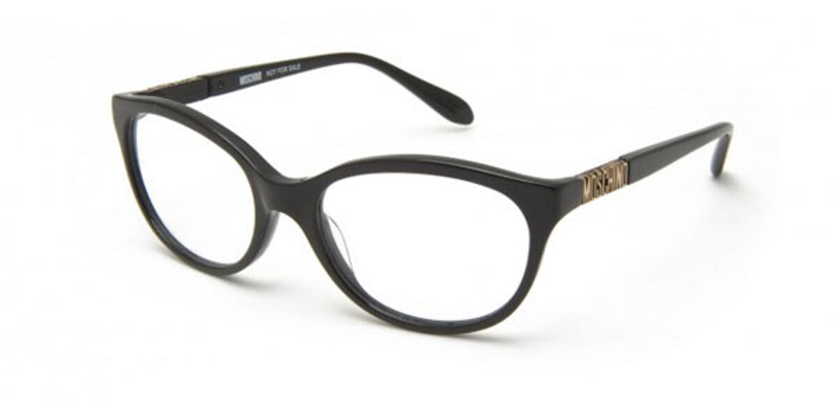 Moschino MO291 01 Eyeglasses in Black | SmartBuyGlasses USA