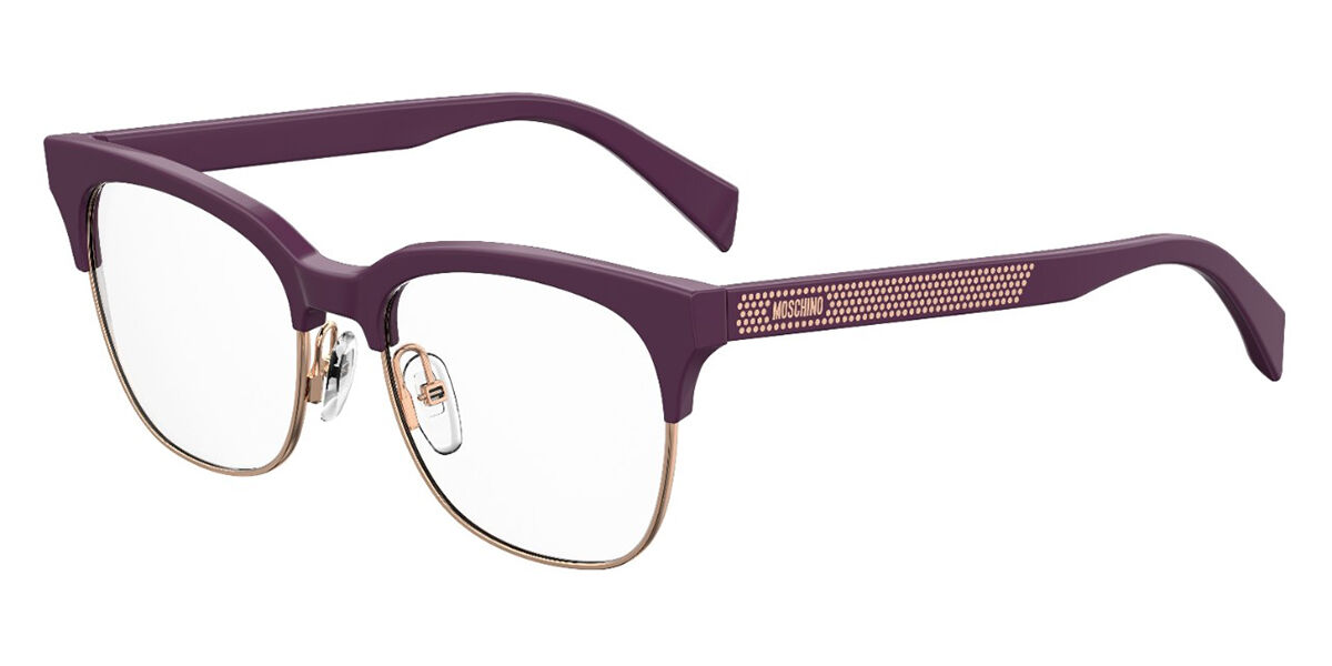 Moschino MOS519 QHO 51 Purple Glasögon (Endast Båge) Kvinna