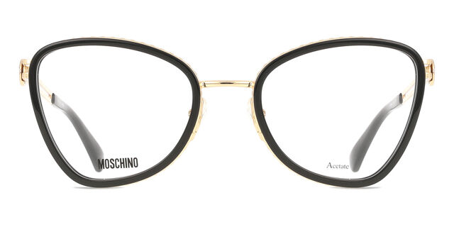 Moschino Eyeglasses Prescription Black Unisex Moschino Love MOL627 807 Black Eyeglasses | SmartBuyGlasses US main image 4