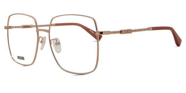 Moschino MOS615/G Asian Fit DDB Gold Copper Eyeglasses  display picture 1