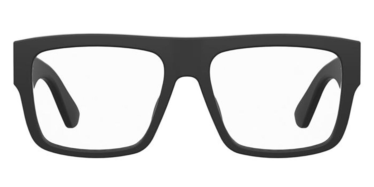 Moschino MOS637 003 Eyeglasses in Matte Black | SmartBuyGlasses USA