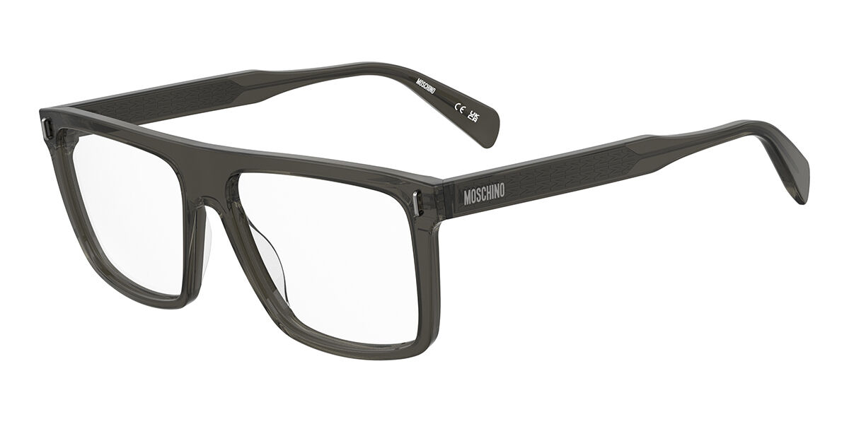 Moschino MOS669 KB7 56 Genomskinliga Glas&ouml;gon (Endast B&aring;ge) M&auml;n