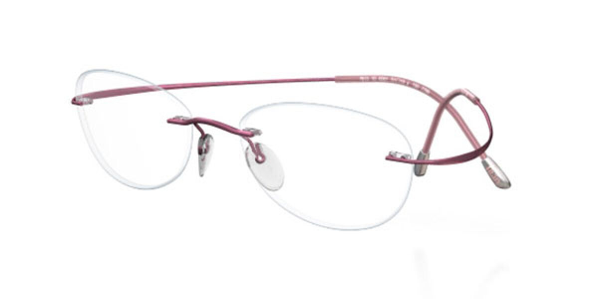 Silhouette TMA THE MUST COLLECTION 6669 6057 Glasses Rose Red |  SmartBuyGlasses UK