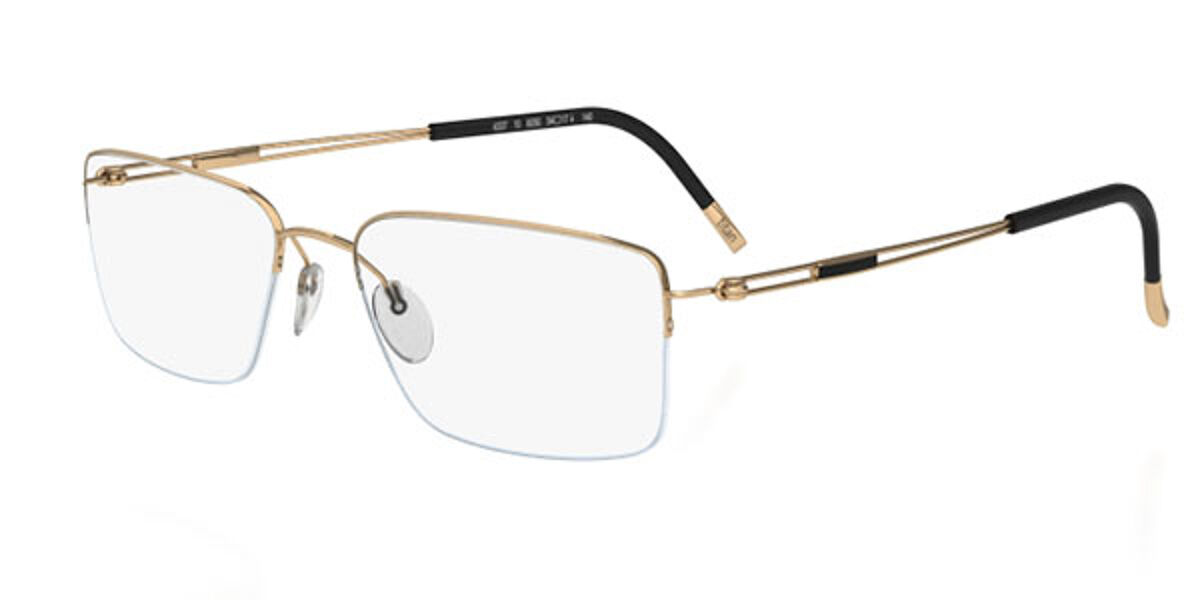 Silhouette TNG NYLOR 5278 6051 Eyeglasses in Gold | SmartBuyGlasses USA