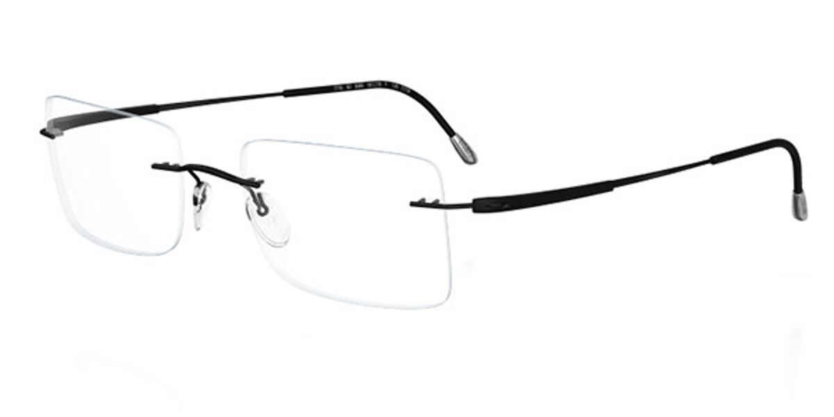 Silhouette TITAN DYNAMICS 7705 6059 Eyeglasses in Black ...