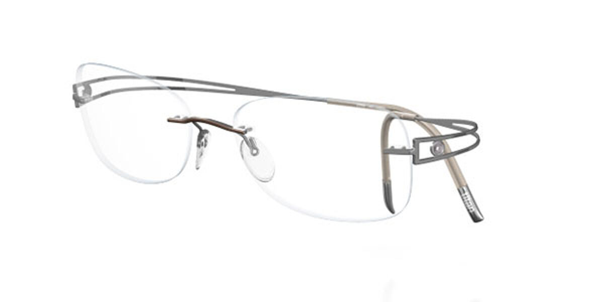 Silhouette LIGHT ATTRACTION 6775 6050 Eyeglasses in Grey ...