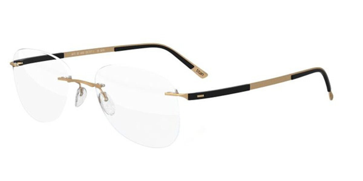 Silhouette TITAN CONTOUR 5413 6052 Eyeglasses in Gold | SmartBuyGlasses USA