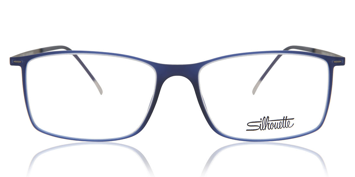 Silhouette Urban LITE 2902 6055 Glasses Blue | VisionDirect Australia