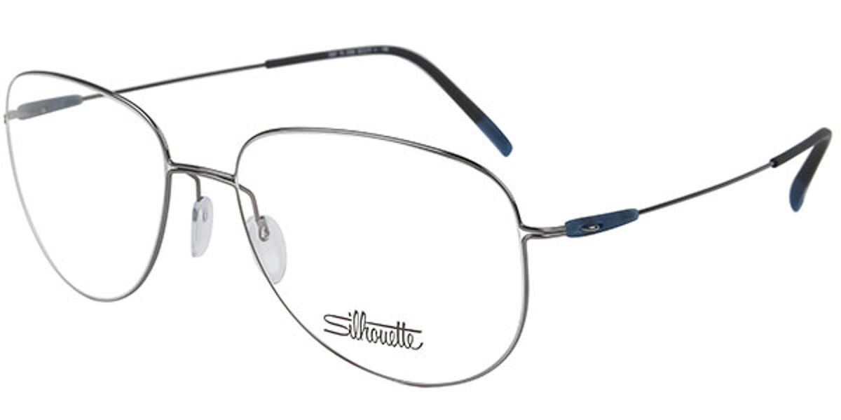 Silhouette 5507 6760 Glasses Silver | VisionDirect Australia