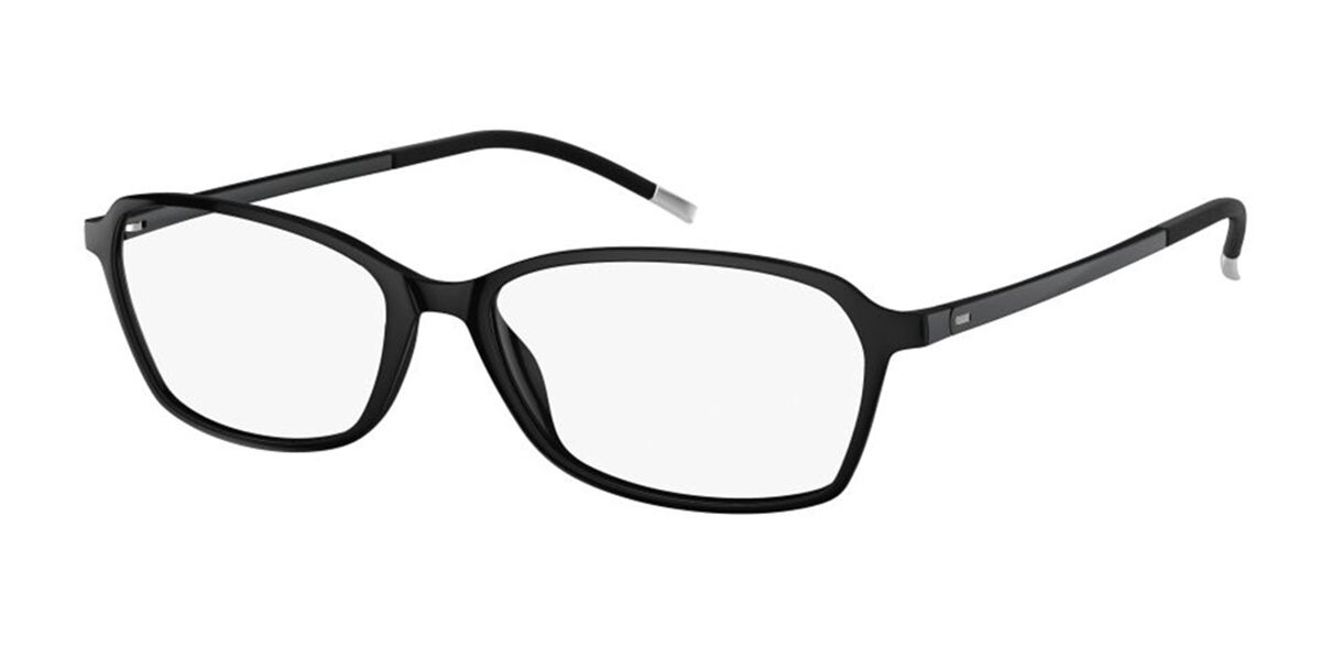 Silhouette Spx Illusion Fullrim 1583 9010 Eyeglasses In Black Smartbuyglasses Usa