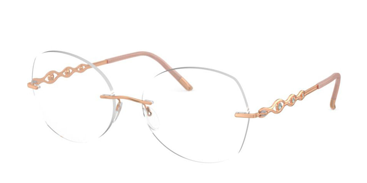 Silhouette Sparkling Diva 5526 3580 Glasses Rose Gold VisionDirect silhouette-sparkling-diva-5526-3580-glasses-rose-gold-visiondirect