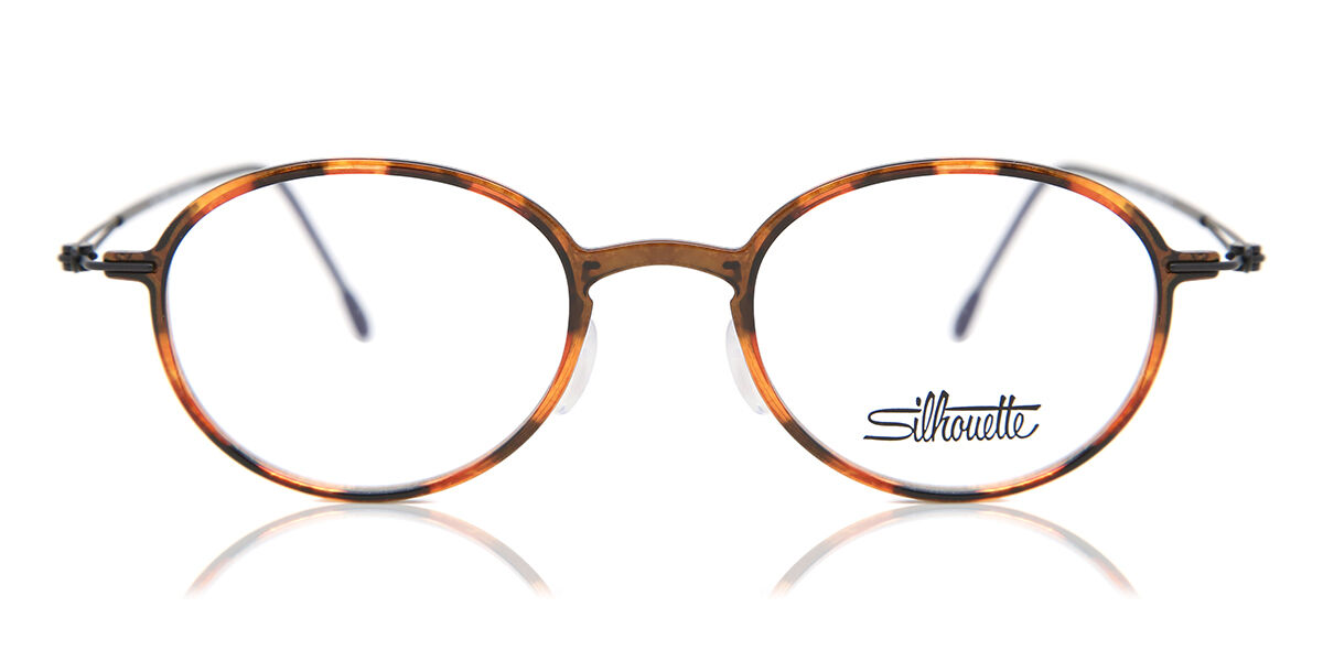 silhouette round frames