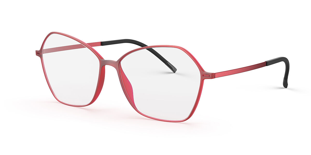 Silhouette Urban LITE 1591 3040 Glasses Red | VisionDirect Australia