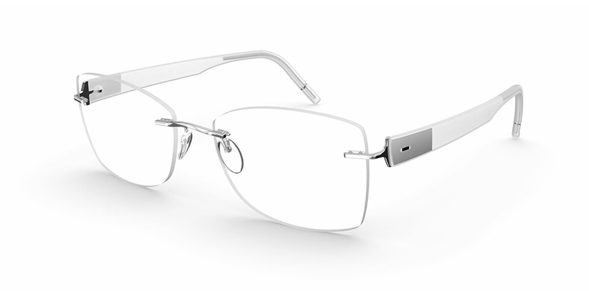 Silhouette Sivista 5553 7000 Occhiali da Vista Argento | SmartBuyGlasses  Italia