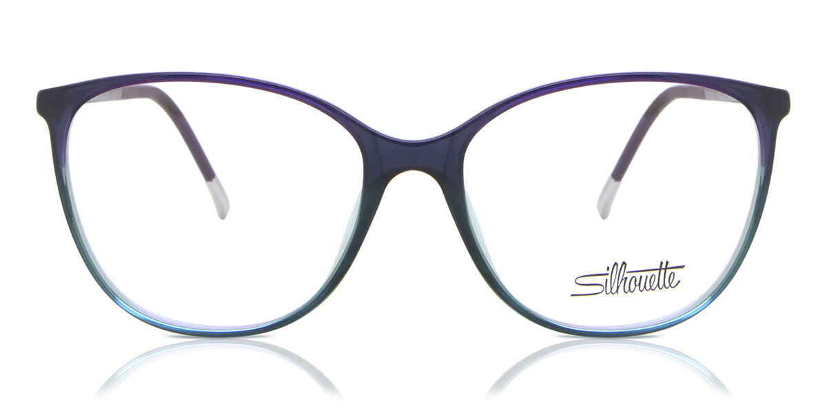 Silhouette SPX Illusion Full Rim 1601/75 Women&rsquo;s Glasses, Purple, Size 52