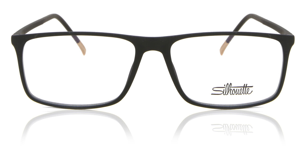 Silhouette SPX Illusion 2941 9030 Occhiali da Vista Nero Opaco |  SmartBuyGlasses Italia