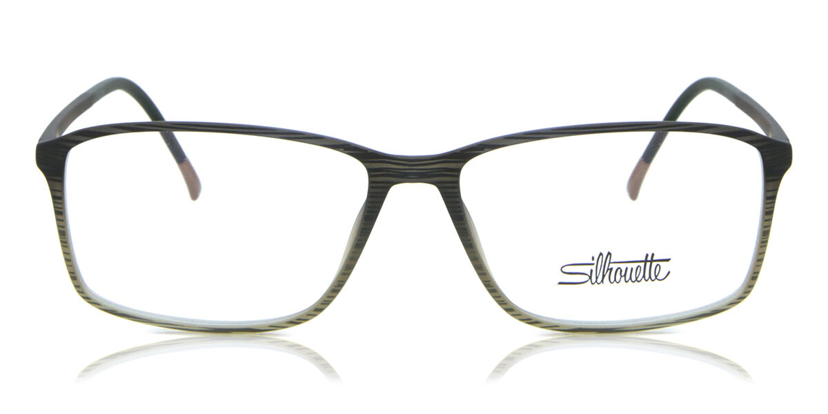 Silhouette 2942/75 Men&rsquo;s Glasses, Green, Size 54