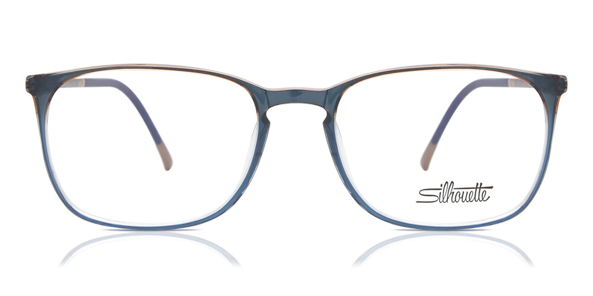 Silhouette 2943/75 Men&rsquo;s Glasses, Blue, Size 53