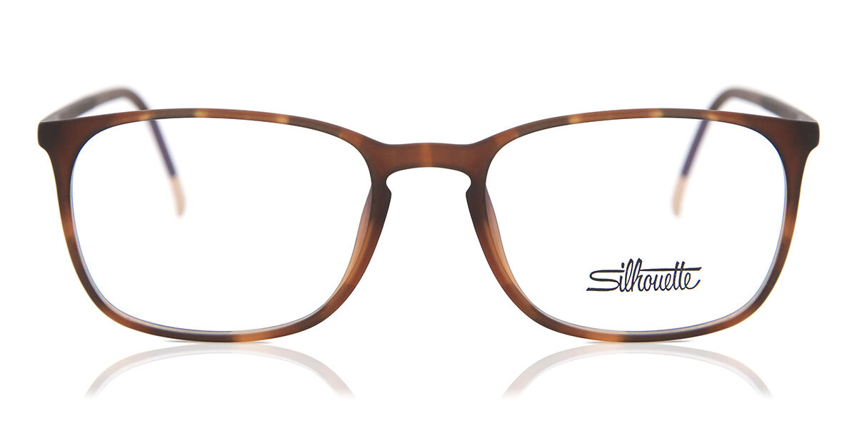 Silhouette Spx Illusion 2943 6030 Eyeglasses In Havana Smartbuyglasses Usa