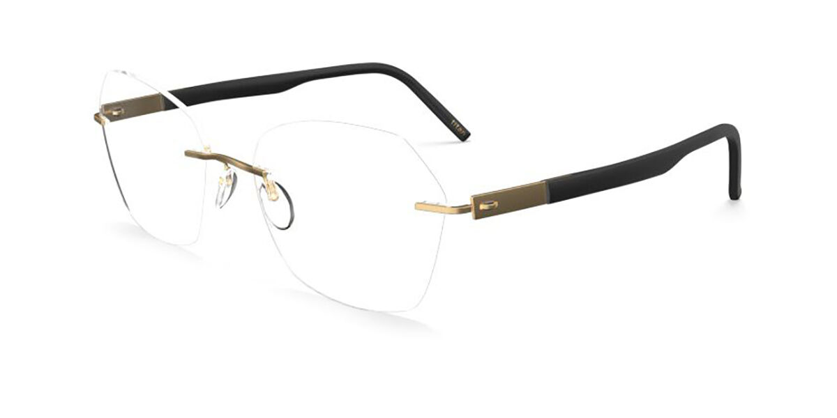 Image of Silhouette Venture 5558/LA 7680 Óculos de Grau Masculino Dourados BRLPT