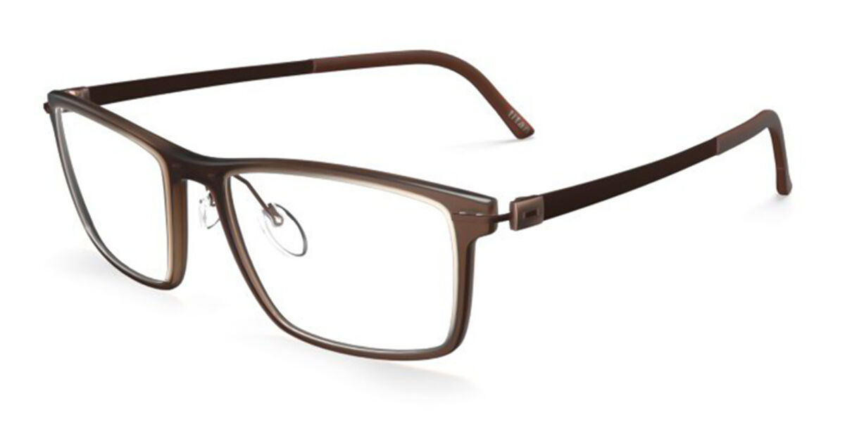 Silhouette 2939/75 Men's Glasses, Brown, Size 53