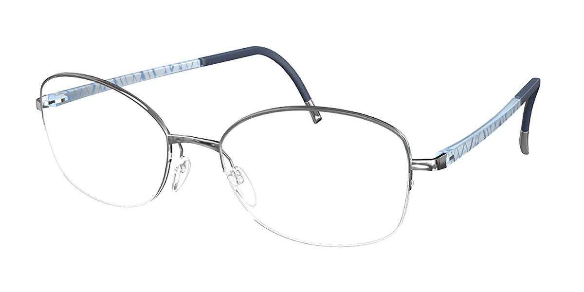 Silhouette Illusion 4561 7000 Eyeglasses in Silky Silver