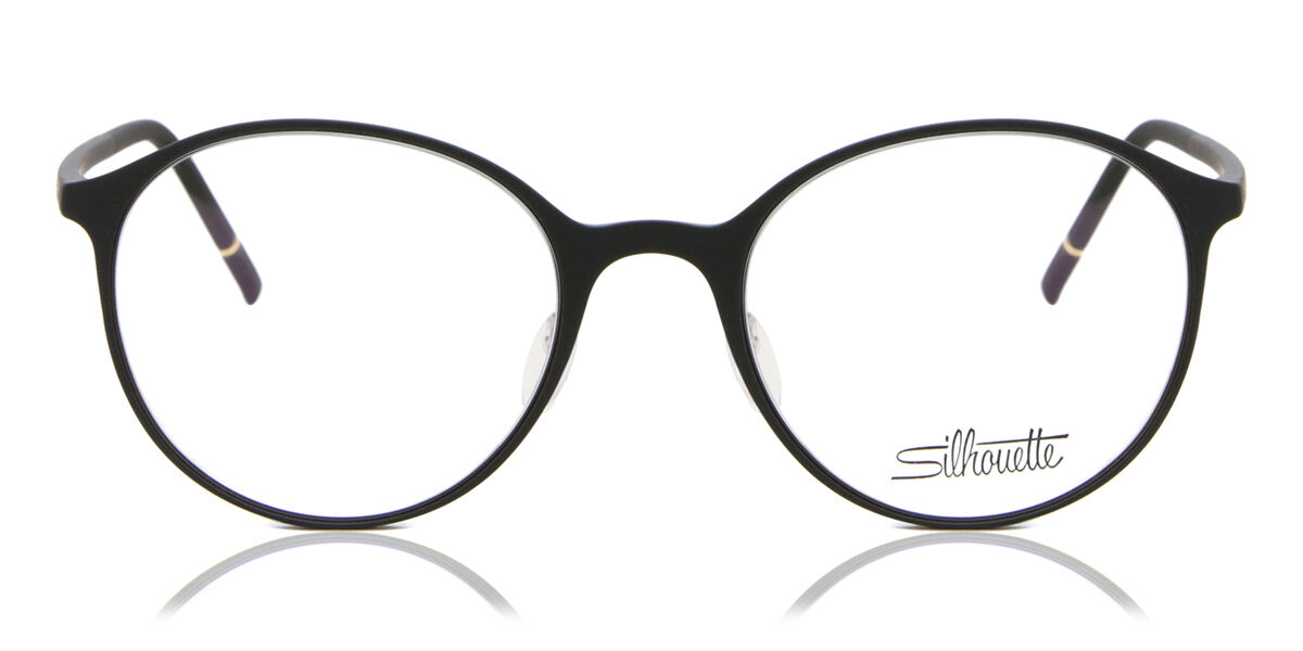 Silhouette 2953/75 Men&rsquo;s Glasses, Black, Size 49