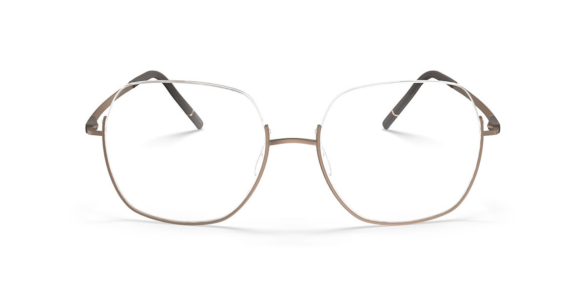 Silhouette Dynamic Dawn 4566/75 Women's Glasses, Brown, Size 55