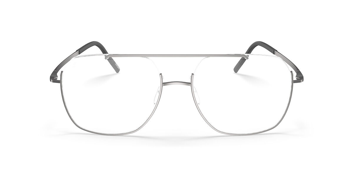 Image of Silhouette Dynamic Dawn 5570/75 6660 55 Szare Meskie Okulary Korekcyjne PL