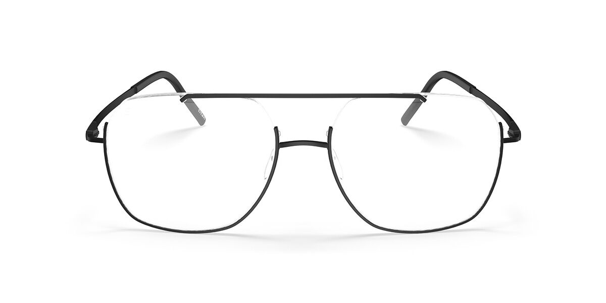 Image of Silhouette Dynamic Dawn 5570/75 9040 Óculos de Grau Masculino Pretos BRLPT