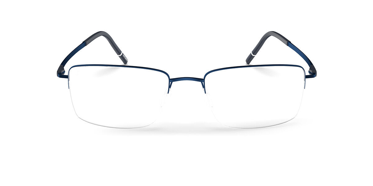Image of Silhouette Dynamic Dawn 5571/75 4640 Óculos de Grau Masculino Azuis BRLPT