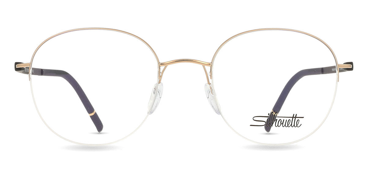 Silhouette Dynamic Dawn 5572/75 Men's Glasses, Gold, Size 48