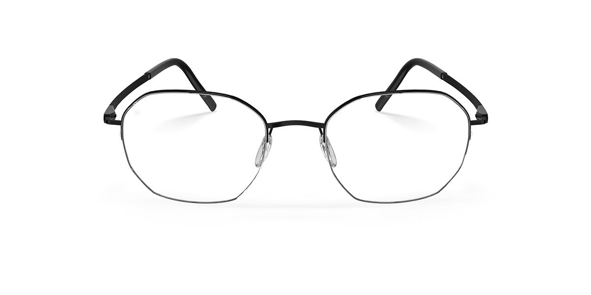 Image of Silhouette Dynamic Dawn 5584/75 9040 Óculos de Grau Masculino Pretos BRLPT