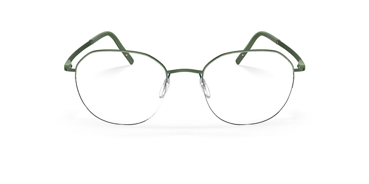 Image of Silhouette Dynamic Dawn 5585/75 5540 Óculos de Grau Masculino Verdes BRLPT