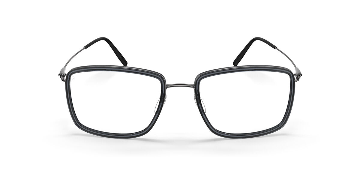 Image of Silhouette Dynamics Colorwave Contour Fullrim 5580/75 6560 50 Silvriga Glasögon (Endast Båge) Kvinna SEK