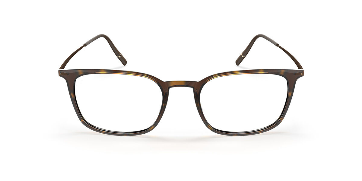 Silhouette Illusion Lite Fullrim 2967/75 M340 50 Sköldpaddemönstradeshell Glasögon (Endast Båge) Män