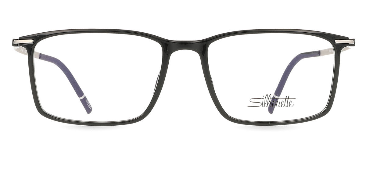 Silhouette Rising Dawn Fullrim 2965/75 Men's Glasses, Black, Size 55