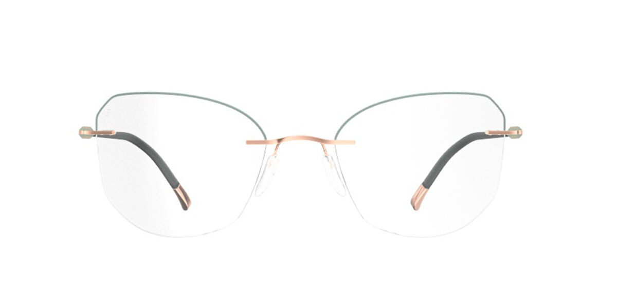 Silhouette Purist Color Groove Demo Rimless 5561/LM 3685 Oeil de Chat ...