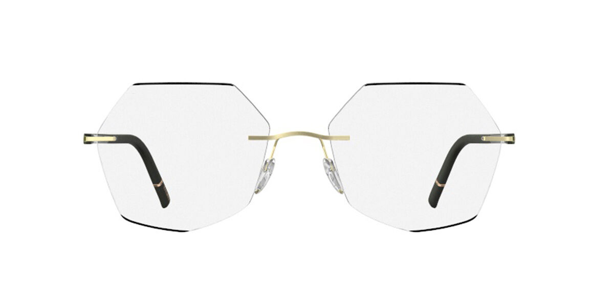Silhouette The Wave Color Groove Demo Rimless 5567/OD 5545 Geometric ...