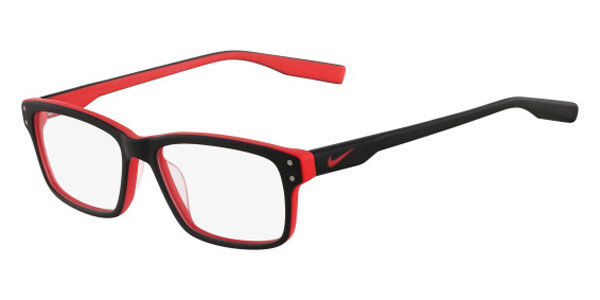 red and black nike glasses