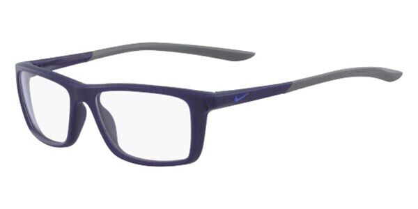 Nike 5040 400 Men's Glasses Blue Size 50 - Free Lenses - HSA/FSA Insurance - Blue Light Block Available