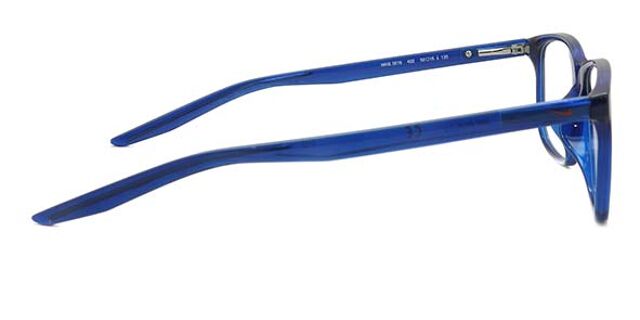 Nike 5019 Eyeglasses 402 Deep Royal Blue 47mm Nike 5019 402 Eyeglasses Youth Deep Royal Blue Full Rim  main image 2