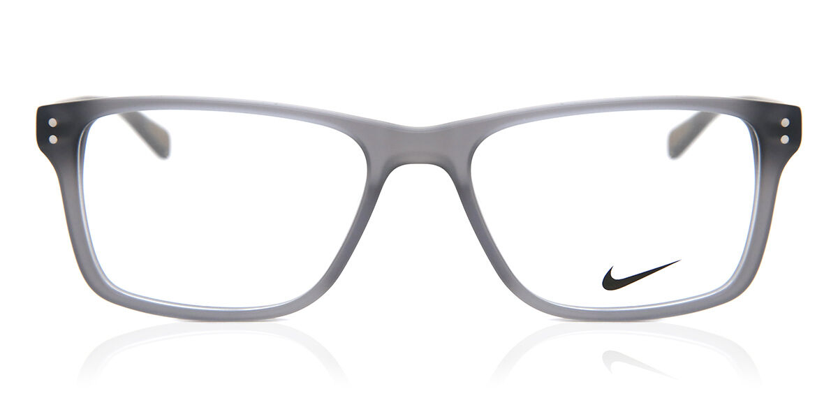 Photos - Glasses & Contact Lenses Nike 7246 034 Men's Eyeglasses Grey Size 54  - Blue Light (Frame Only)
