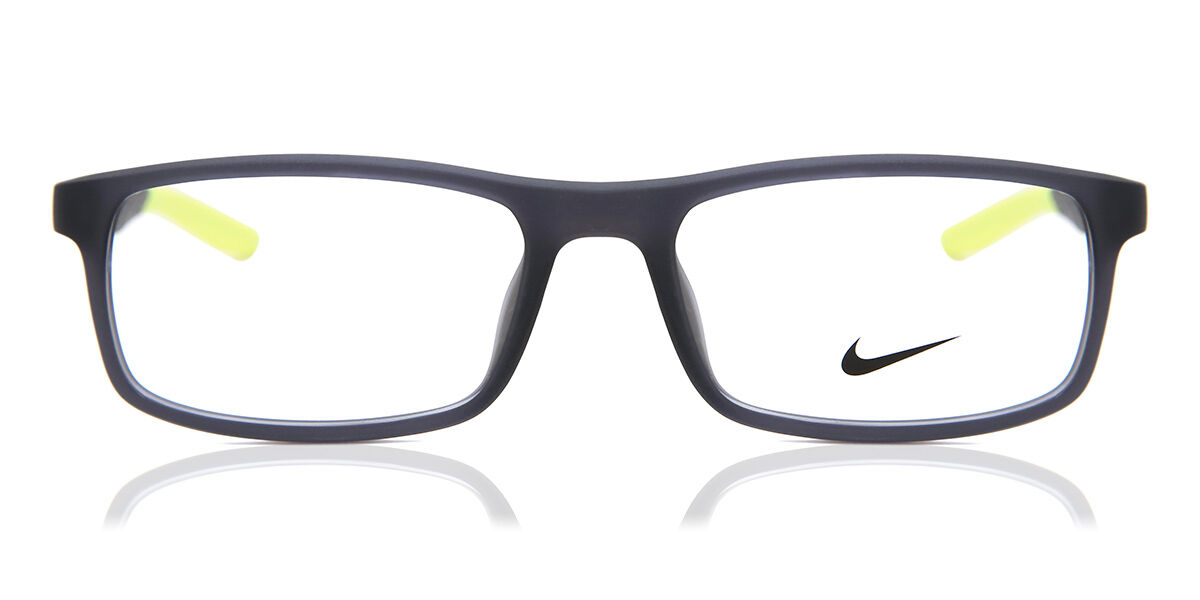Photos - Glasses & Contact Lenses Nike 7119 037 Men's Eyeglasses Black Size 53  - Blue Ligh (Frame Only)