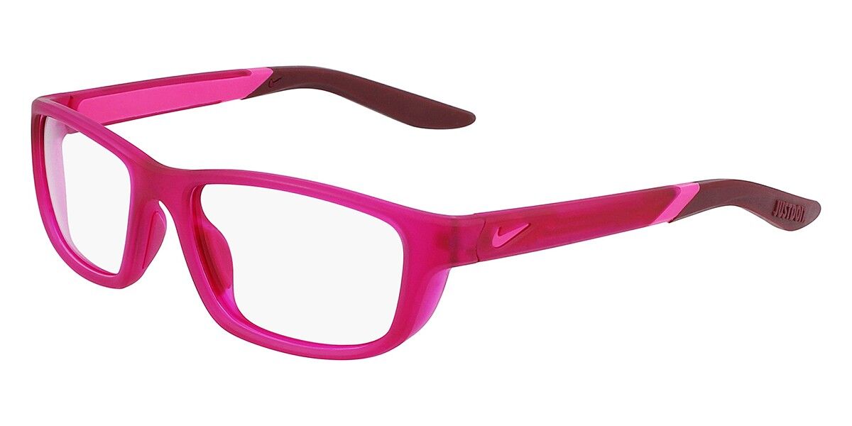 Photos - Glasses & Contact Lenses Nike 5044 606 Men's Eyeglasses Pink Size 50  - Blue Light (Frame Only)