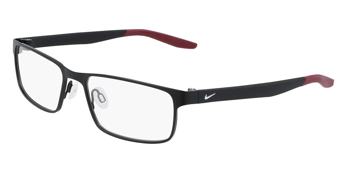 red and black nike glasses