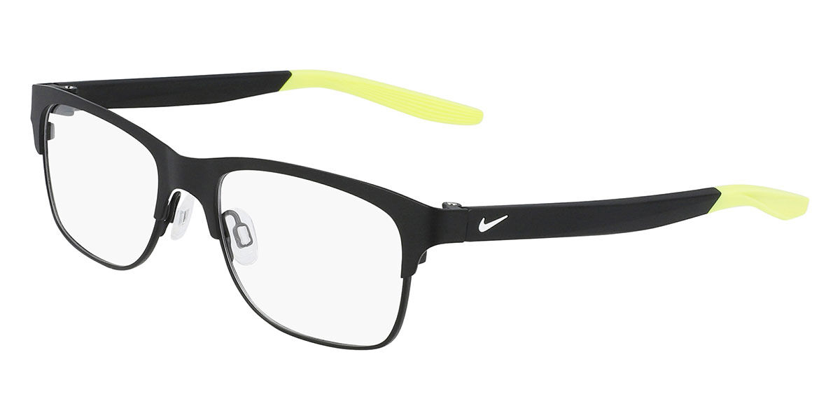 Photos - Glasses & Contact Lenses Nike 5590 001 Men's Eyeglasses Black Size 48  - Blue Ligh (Frame Only)