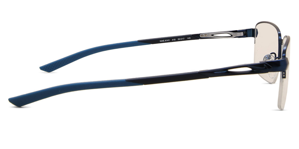 Nike 8141 410 Satin Navy Blue Frame Eyeglasses | SmartBuyGlasses US