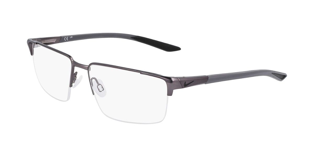 Nike 8054 070 Glasses Satin Gunmetal | VisionDirect Australia